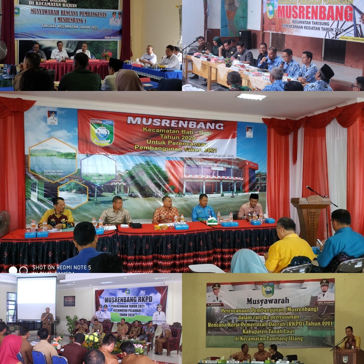 Musrenbang RKPD Kecamatan Di Kabupaten Tanah Laut